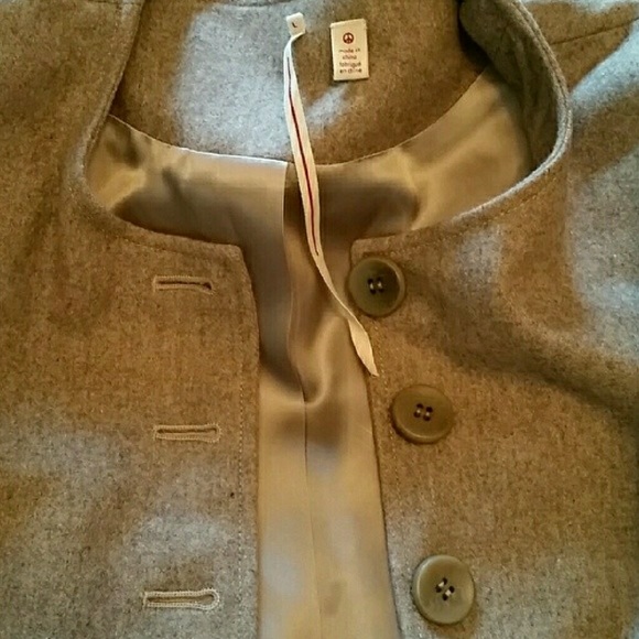 Isda & Co Wool 3/4 Sleeve Career Swing Coat Jacket - Picture 4 of 4